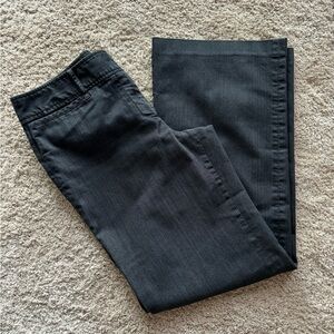 Loft Ann Denim Wide Leg Pants